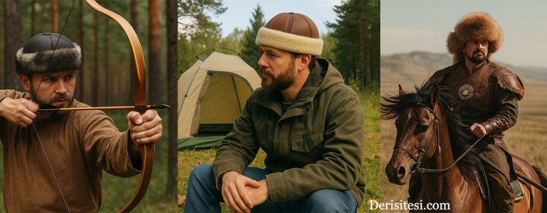 Outdoor aktiviteler için deri şapka modelleri
