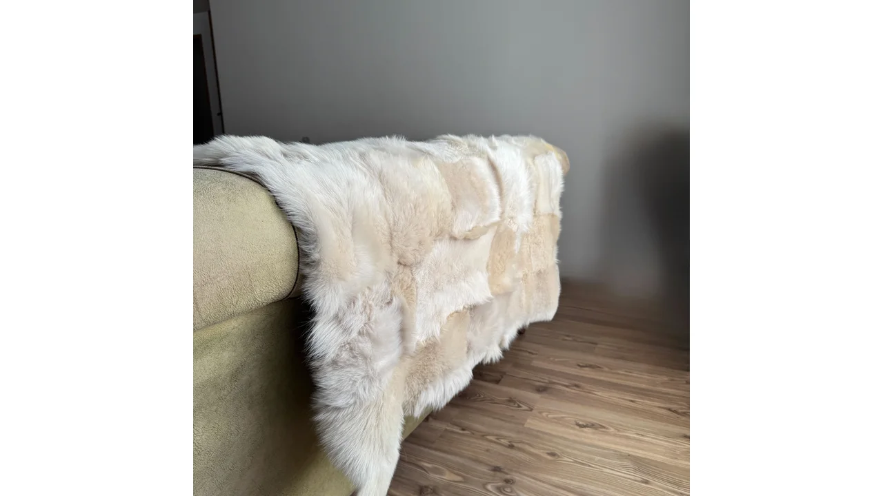 How to clean a sheepskin rug: genuine cream patchwork sheepskin rug and prayer mat with natural fleece and leather backing