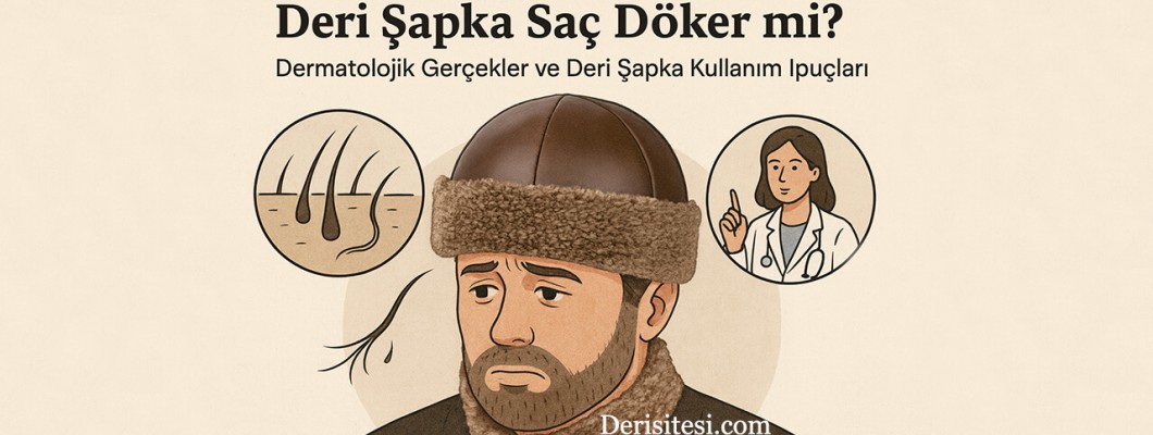 Deri Şapka Saç Döker mi? Dermatolojik Gerçekler ve Deri Şapka Kullanım İpuçları