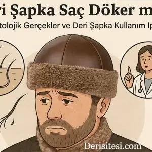 Deri Şapka Saç Döker mi? Dermatolojik Gerçekler ve Deri Şapka Kullanım İpuçları