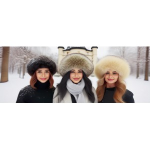 Kışlık Kadın Deri Şapka Modası: Şıklık ve Sıcaklık Bir Arada