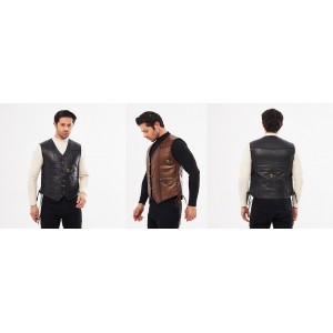 Özgür Ruhların Yol Arkadaşı: Chopper Deri Yelek - Uygun Fiyatlarla Derisitesi'nde