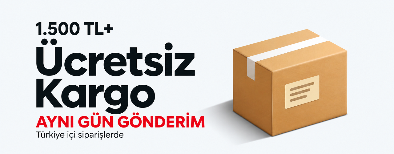 1500 TL + Ücretsiz Kargo