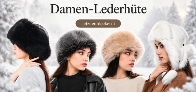Damen-Lederhüte entdecken