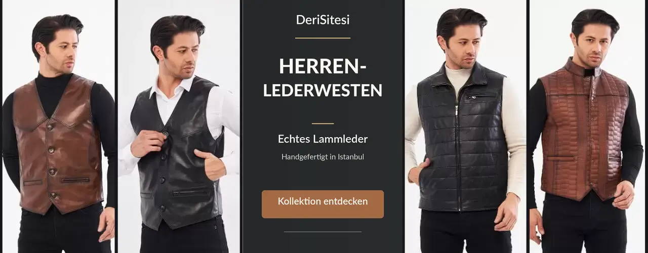 Herren-Lederwesten entdecken