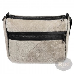 Kadın Bej Rengi Hakiki Deri Omuz Çantası Kadın Bej Rengi Hakiki Deri Omuz Çantası