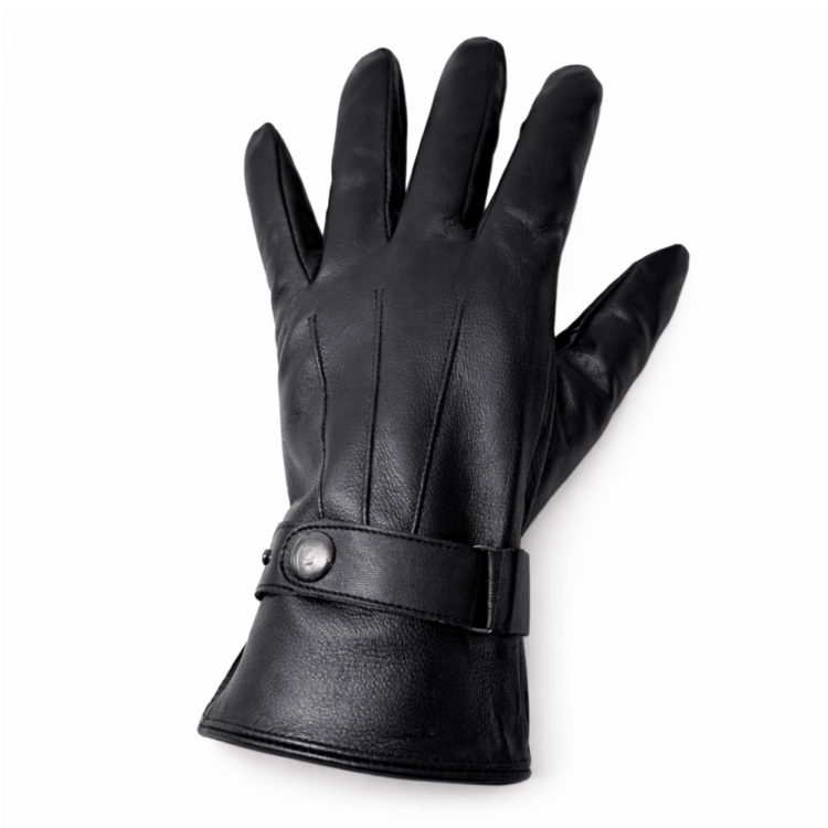 Hakiki Keçi Derisi Sıcak Tutan Miflon Astarlı Erkek Eldiven - Uygun Fiyatlı