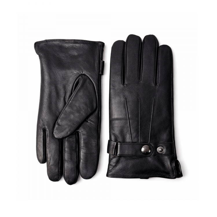 Hakiki Keçi Derisi Sıcak Tutan Miflon Astarlı Erkek Eldiven - Uygun Fiyatlı