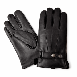 Hakiki Keçi Derisi Erkek Eldiveni | Sıcak Miflon Astarlı