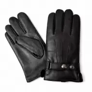 Hakiki Keçi Derisi Erkek Eldiveni | Sıcak Miflon Astarlı