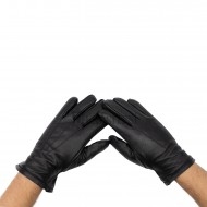 Erkek Deri Eldiven, Kışlık İçi Likralı Hakiki Deri Eldiven  Erkek Deri Eldiven, Kışlık İçi Likralı Hakiki Deri Eldiven