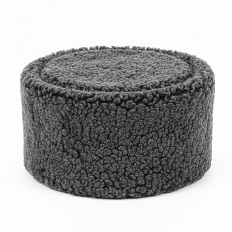 Gri Boz Renk Hakiki Kuzu Derisi Kafkas, Çeçen, Dağıstan, Çerkez, Enver Paşa Kalpağı Uygun Fiyatlı Gri Deri Kalpak - Kafkas Kalpağı - Hakiki Kuzu Derisi