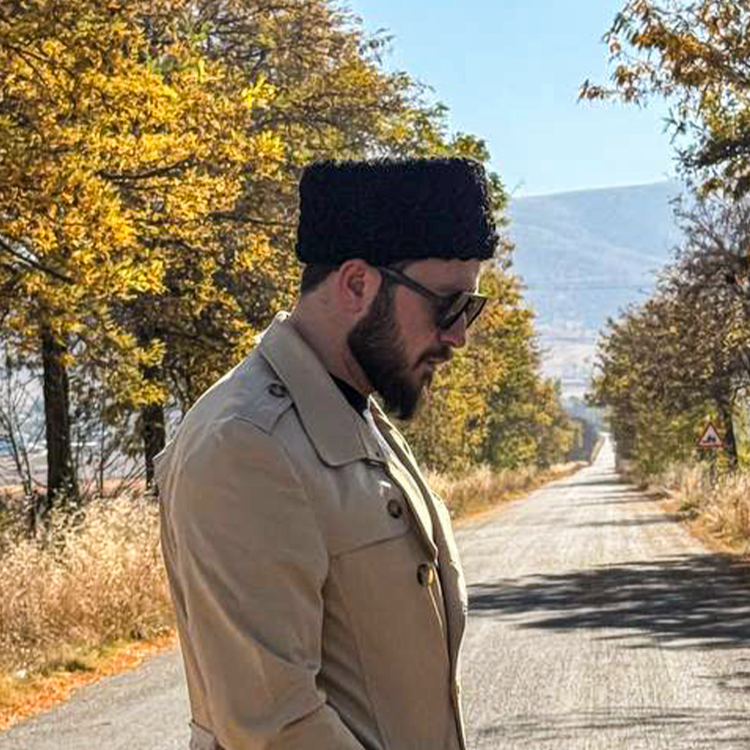 Karakulli Kafkas Kalpağı Deri Papak