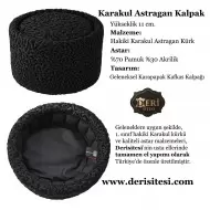 Karakul Kalpak - El Yapımı Astragan Kürk Kalpak Karakul Kalpak - El Yapımı Astragan Kürk Kalpak