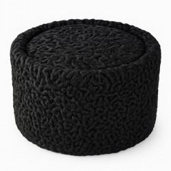 Karakul Kalpak - El Yapımı Astragan Kürk Kalpak