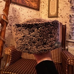 Gri Koyu Kahverengi Deri Kalpak - Kafkas Kalpağı - Hakiki Kuzu Derisi