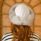 Derisitesi White Fox Fur Hat: A Touch of Luxury for Your Winter Style Derisitesi White Fox Fur Hat: A Touch of Luxury for Your Winter Style