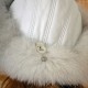 Derisitesi White Fox Fur Hat: A Touch of Luxury for Your Winter Style Derisitesi White Fox Fur Hat: A Touch of Luxury for Your Winter Style