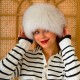 Derisitesi White Fox Fur Hat: A Touch of Luxury for Your Winter Style Derisitesi White Fox Fur Hat: A Touch of Luxury for Your Winter Style