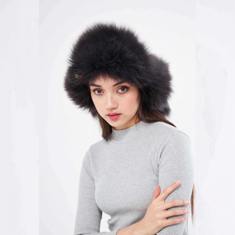 Russian Trapper Winter Fur Ushanka Hat for Women - Brown Shearling Sheepskin Russian Trapper Winter Fur Ushanka Hat for Women - Brown Shearling Sheepskin