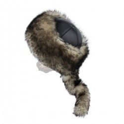 Leather Winter Fur Hat - Stylish and Warm Headwear for Outdoor Activities Leather Winter Fur Hat - Stylish and Warm Headwear for Outdoor Activities