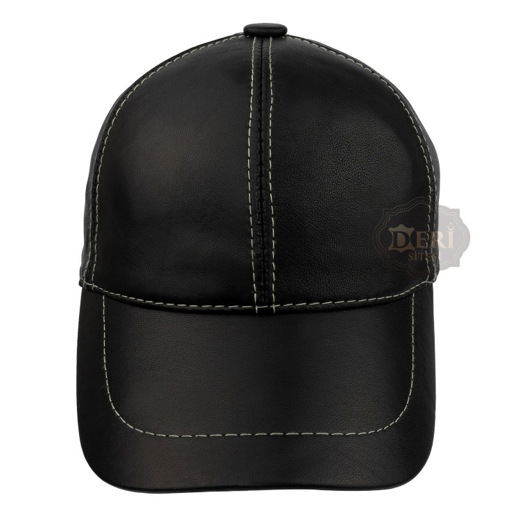 Genuine Lamb Leather Baseball Cap | Unisex | High-Quality Materials