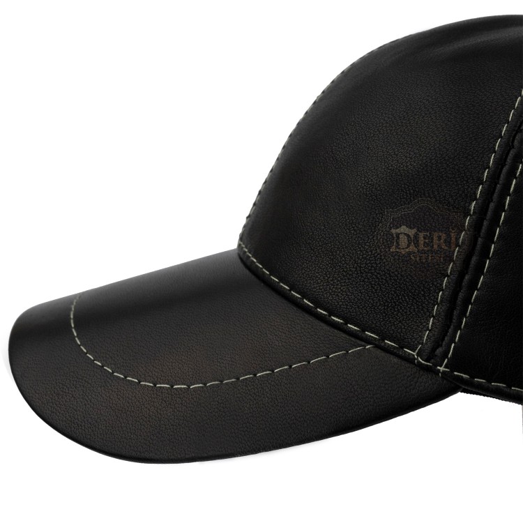 Genuine Lamb Leather Baseball Cap | Unisex | High-Quality Materials