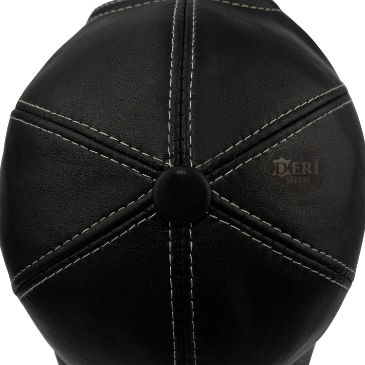Genuine Lamb Leather Baseball Cap | Unisex | High-Quality Materials