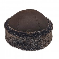 Men's Brown Leather Hat | Style and Comfort in Cold Winter Days Men's Brown Leather Hat | Style and Comfort in Cold Winter Days