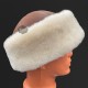 Kışa Sıcak Bir Merhaba: Beyaz Kürklü Kahverengi Deri Şapka