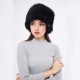 Kızıl Elma Kürklü Kadın Deri Şapka Börk Modelimiz - BŞ160