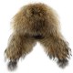 %100 Hakiki Rakun Kürklü Ushanka Kadın Deri Şapka - Stil ve Sıcaklık