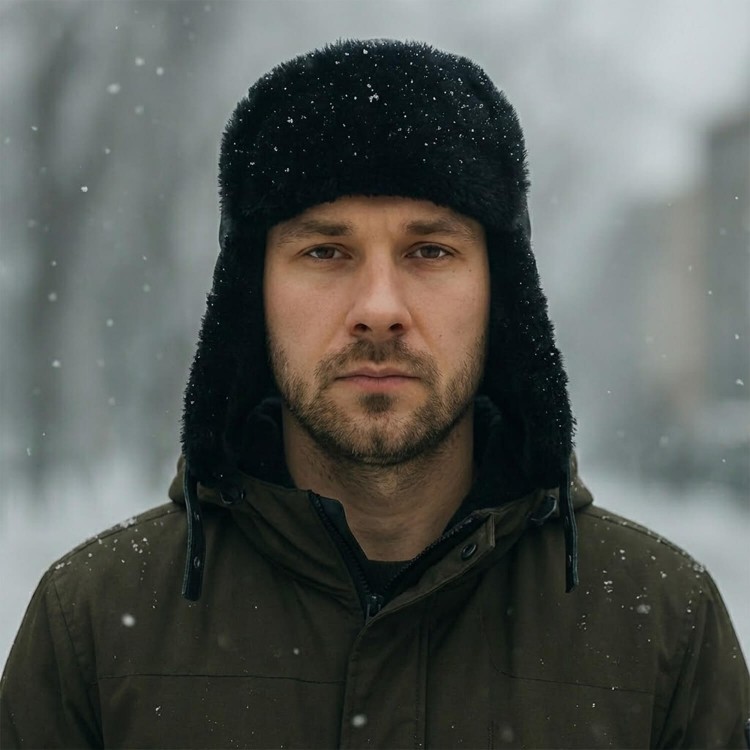 Tokalı Pilot Deri Şapka - Ş052