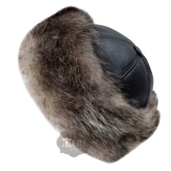 Leather Hat - Traditional Turkish Hat - Handmade - Winter Sheepskin Hat Leather Hat - Traditional Turkish Hat - Handmade - Winter Sheepskin Hat