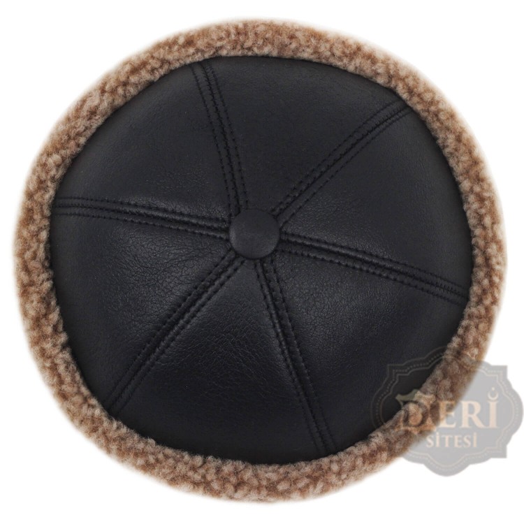 Handmade Men's Winter Fur Hat - Premium Shearling Sheepskin Handmade Men's Winter Fur Hat - Premium Shearling Sheepskin