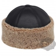 Handmade Men's Winter Fur Hat - Premium Shearling Sheepskin