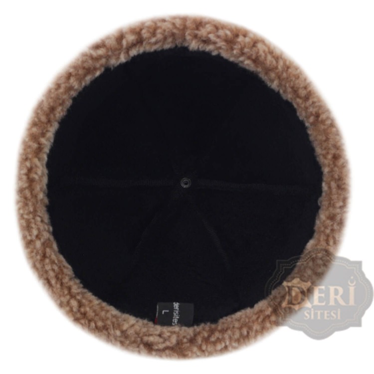 Handmade Men's Winter Fur Hat - Premium Shearling Sheepskin Handmade Men's Winter Fur Hat - Premium Shearling Sheepskin