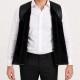 Genuine Lambskin Shearling Lined Men’s Leather Vest Men’s leather vest made from genuine lambskin with real shearling lining, zippered front, winter wear