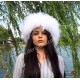 Türkmen Kızı Kadın Deri Kalpak, Şapka Modelimiz - BŞ174