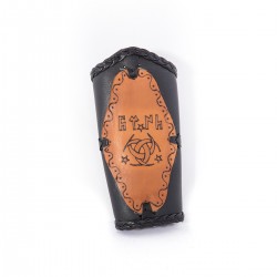 Teskilat-i Mahsusa - Gokturk Script Leather Armguards | Derisitesi Teskilat-i Mahsusa - Gokturk Script Leather Armguards | Derisitesi
