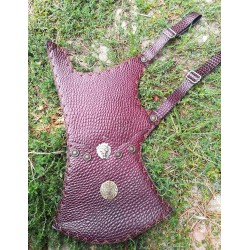 Burgundy Leather Archery Quiver (T01) | Derisitesi Burgundy Leather Archery Quiver (T01) | Derisitesi