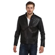 Herren-Bikerjacke aus Lammleder