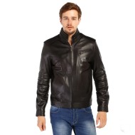 Herren-Lederjacke aus echtem Lammleder