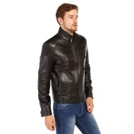 Herren-Lederjacke aus echtem Lammleder