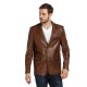 Erkek Blazer Deri Ceket - E017