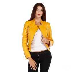 Kadın Deri Mont / JENNA- B02 Kadın Deri Mont / JENNA- B02