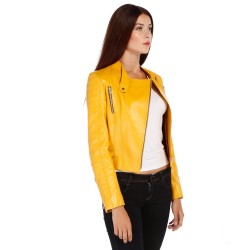 Kadın Deri Mont / JENNA- B02 Kadın Deri Mont / JENNA- B02