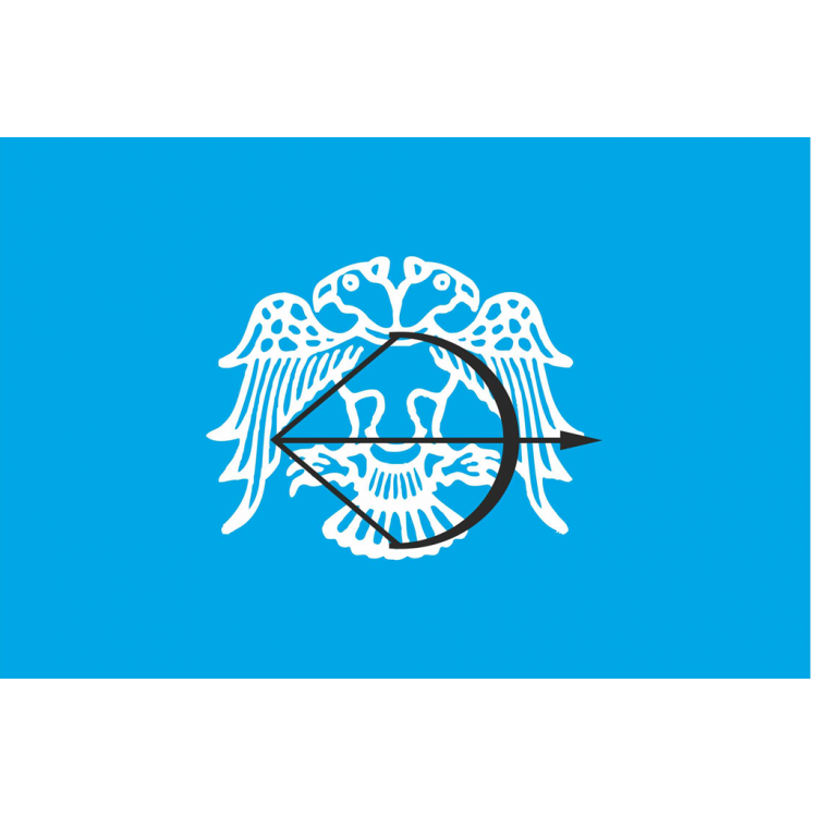 Anadolu Selçuklu Devlet Sancağı - Selçuklu Çift Başlı Kartal Bayrağı 