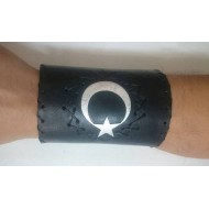 Son Osmanlı Yandım Ali Hakiki Dana Derisi Bileklik