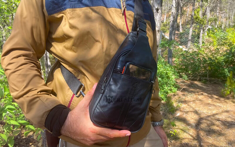 Babalar Günü İçin Outdoor Deri Çanta